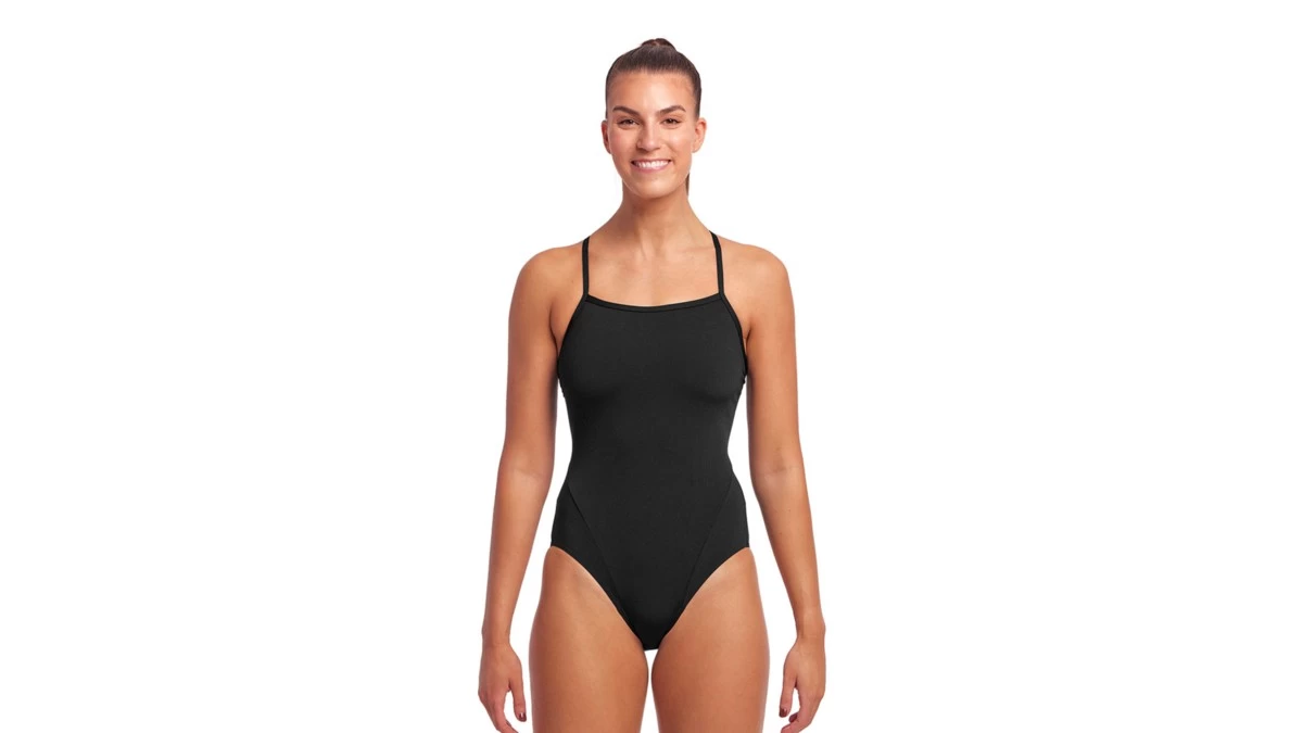 Funkita Ladies Single Strap One Piece Black 3 Funkita Ladies Single Strap One Piece Black - Image 3
