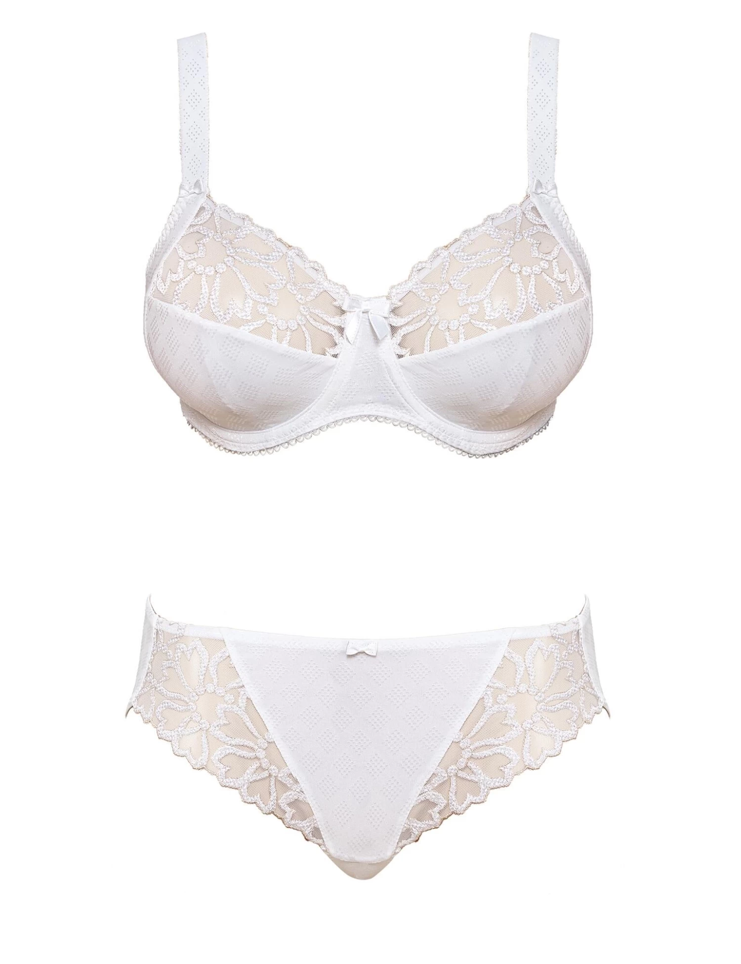 Fantasie Jacqueline : Full Cup FL9081 - White 2 Fantasie Jacqueline : Full Cup FL9081 - White - Image 2