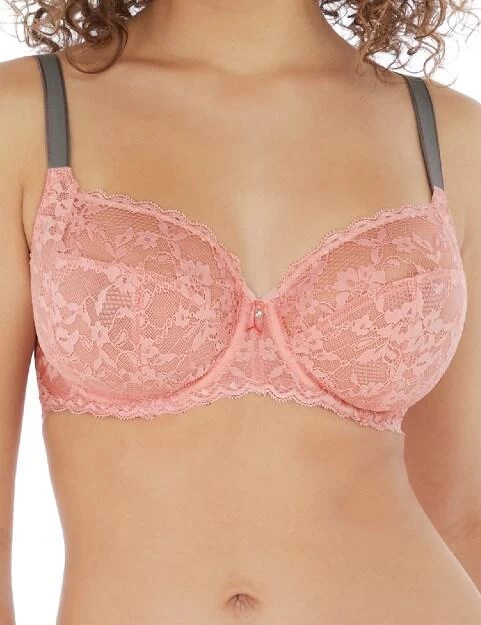 Freya Offbeat: Side Support Bra AA5451 - Rosehip 1 Freya Offbeat: Side Support Bra AA5451 - Rosehip