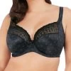 Elomi Kim: Plunge Bra EL4340 - Black
