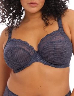 Elomi Charley : Plunge Stretch Bra EL4382 - Storm
