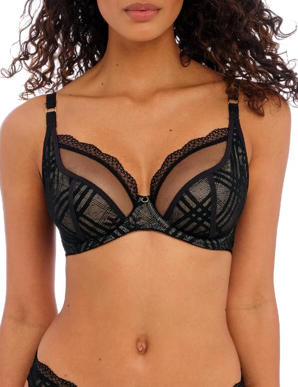 Freya Fatale: Plunge Bra AA401402 - Black 1 Freya Fatale: Plunge Bra AA401402 - Black