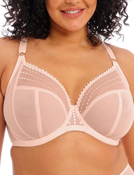 Elomi Matilda: Plunge Bra - Pearl Blush 1 Elomi Matilda: Plunge Bra - Pearl Blush