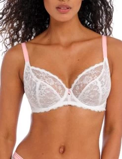Freya Offbeat: Plunge Bra AA5452 - White
