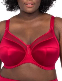 Goddess Keira: Underwired Bra GD6090 - Crimson