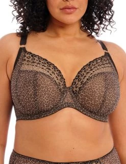 Elomi Matilda: Plunge Bra - Leopard