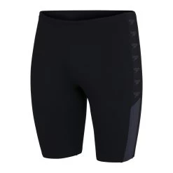Speedo Mens Boom Logo Splice Black/Grey Jammer