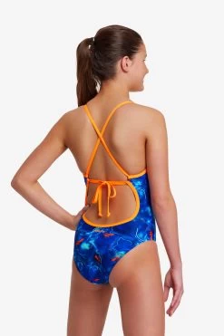 Funkita Girls Tie Me Tight One Piece Fyto Flares -Lingerie Store FKS001G FYTO FLARES 13