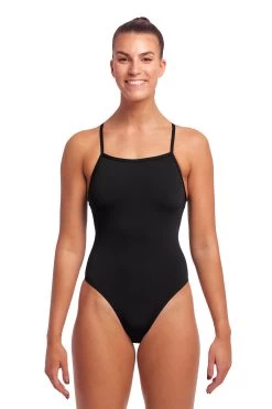 Funkita Ladies Tie Me Tight One Piece Black