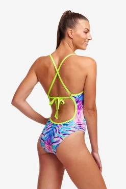 Funkita Ladies Tie Me Tight One Piece Water Ripple 6 Funkita Ladies Tie Me Tight One Piece Water Ripple -Lingerie Store FKS001L WATER RIPPLE 06