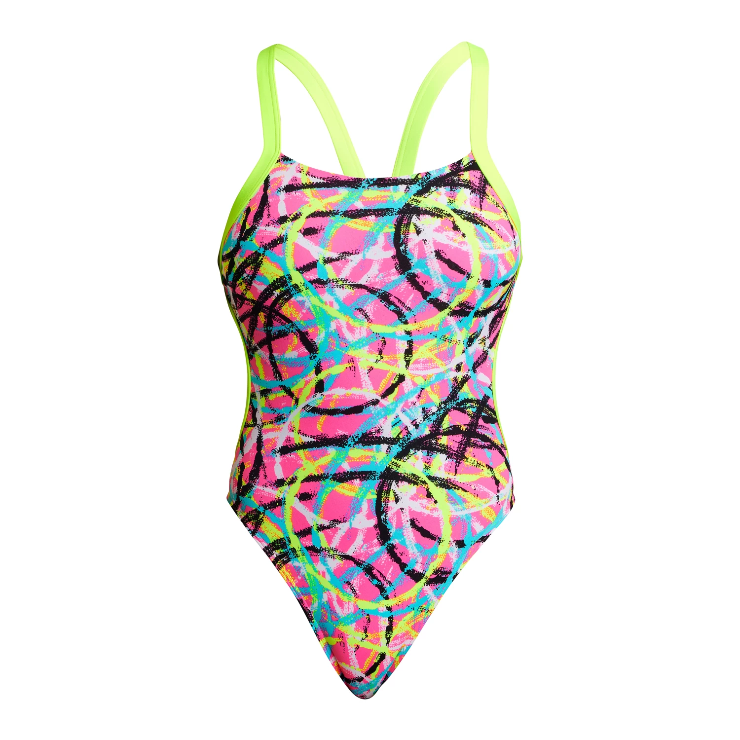 Funkita Ladies Brace Free One Piece Donut Delight 2 Funkita Ladies Brace Free One Piece Donut Delight - Image 2