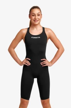 Funkita Girls Fast Legs One Piece Still Black