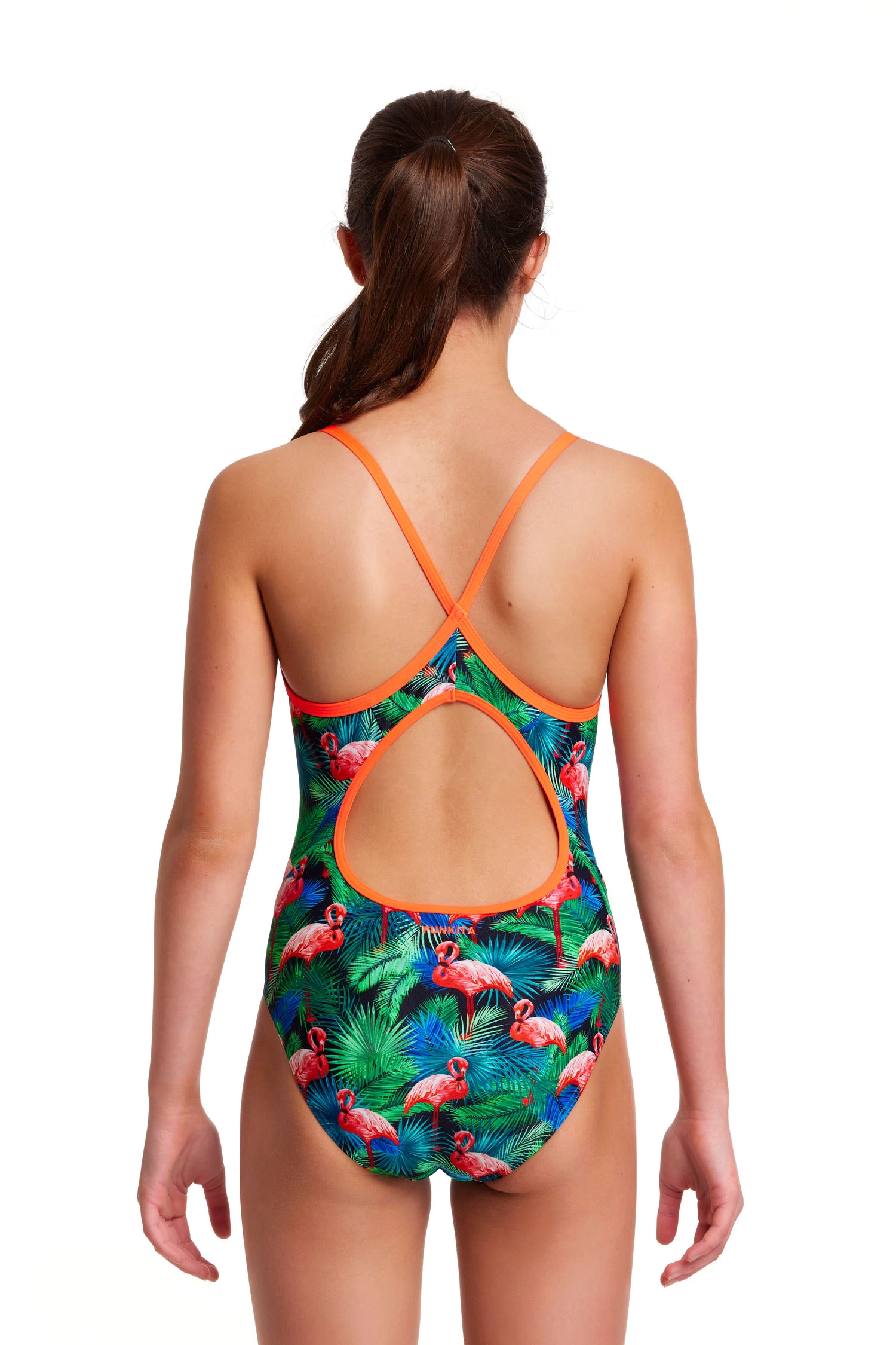 Funkita Girls Diamond Back One Piece Jungle Bungle 3 Funkita Girls Diamond Back One Piece Jungle Bungle - Image 3