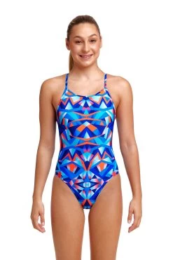 Funkita Girls Diamond Back One Piece Mad Mirror