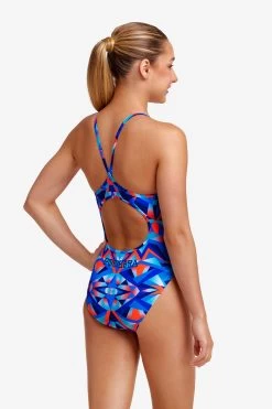 Funkita Girls Diamond Back One Piece Mad Mirror -Lingerie Store FS11G MAD MIRROR 07