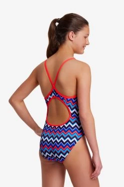Funkita Girls Diamond Back One Piece Nautical Mile 7 Funkita Girls Diamond Back One Piece Nautical Mile -Lingerie Store FS11G NAUTICAL MILE 6