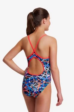 Funkita Girls Diamond Back One Piece Spin Doctor -Lingerie Store FS11G SPIN DOCTOR 6