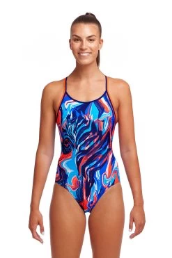 Funkita Ladies Diamond Back One Piece Zee Bra