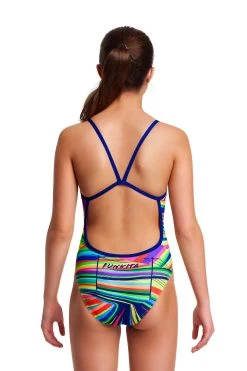 Funkita Girls Single Strap One Piece Land Lines -Lingerie Store FS16G LAND LINES 02