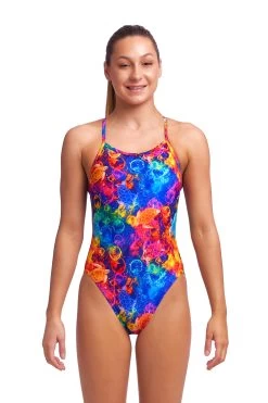 Funkita Girls Single Strap One Piece Ocean Galaxy