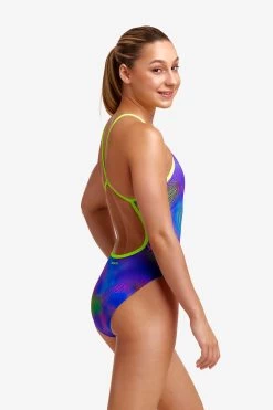 Funkita Girls Single Strap One Piece Screen Time 6 Funkita Girls Single Strap One Piece Screen Time -Lingerie Store FS16G SCREEN TIME 07