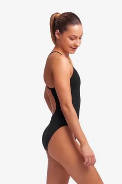 Funkita Still Black Girls Single Strap One Piece -Lingerie Store FS16G STILL BLACK 10