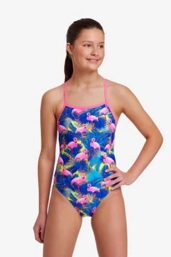 Funkita Girls Strapped In One Piece Mingo Majic -Lingerie Store FS38G MINGO MAGIC 14