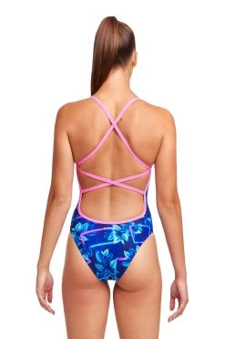 Funkita Ladies Strapped In One Piece Leaf Laser 5 Funkita Ladies Strapped In One Piece Leaf Laser -Lingerie Store FS38L LEAF LASER 02