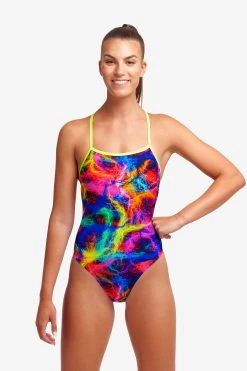Funkita Ladies Strapped In One Piece Solar Flares 7 Funkita Ladies Strapped In One Piece Solar Flares -Lingerie Store FS38L SOLAR FLARES 12