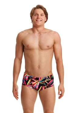 Funky Trunks Men’s Classic Trunks Black Blades