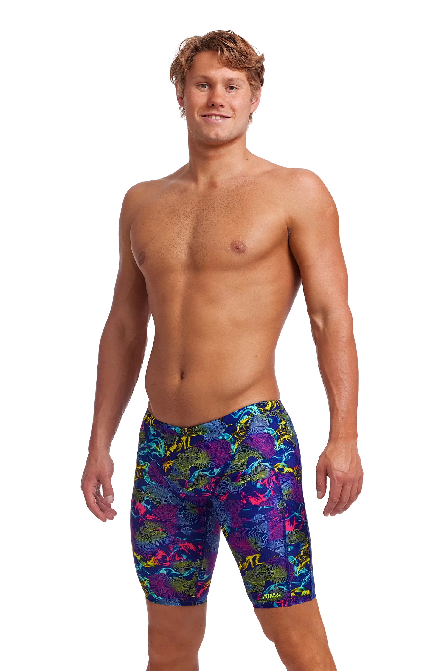 Funky Trunks Men’s Training Jammers Oyster Saucy 1 Funky Trunks Men’s Training Jammers Oyster Saucy