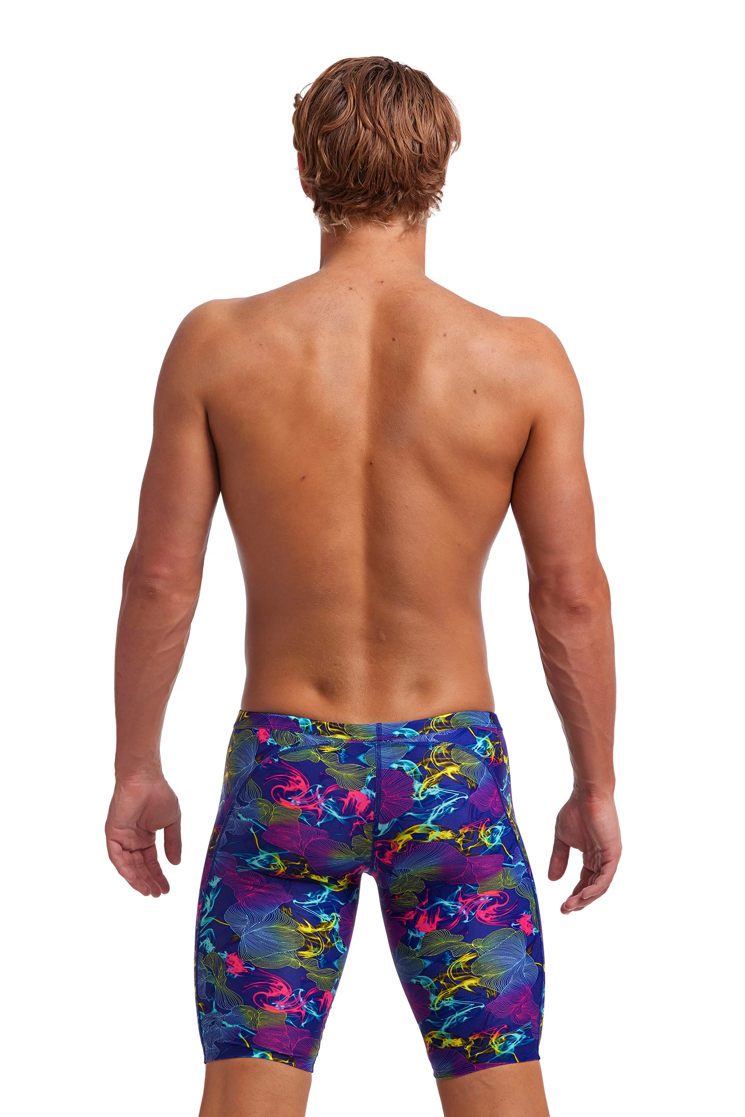 Funky Trunks Men’s Training Jammers Oyster Saucy 2 Funky Trunks Men’s Training Jammers Oyster Saucy - Image 2