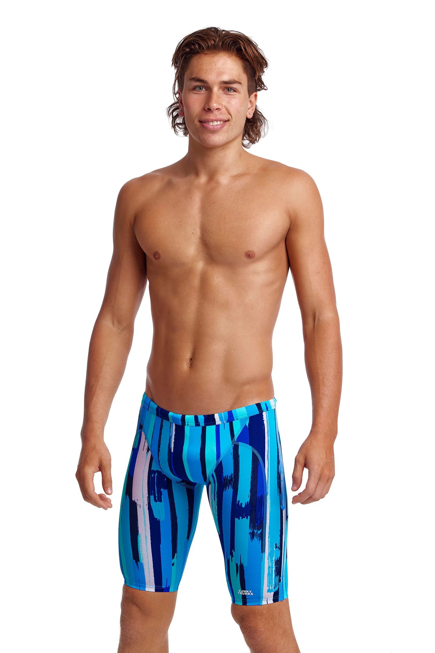 Funky Trunks Men’s Training Jammers Roller Paint 1 Funky Trunks Men’s Training Jammers Roller Paint