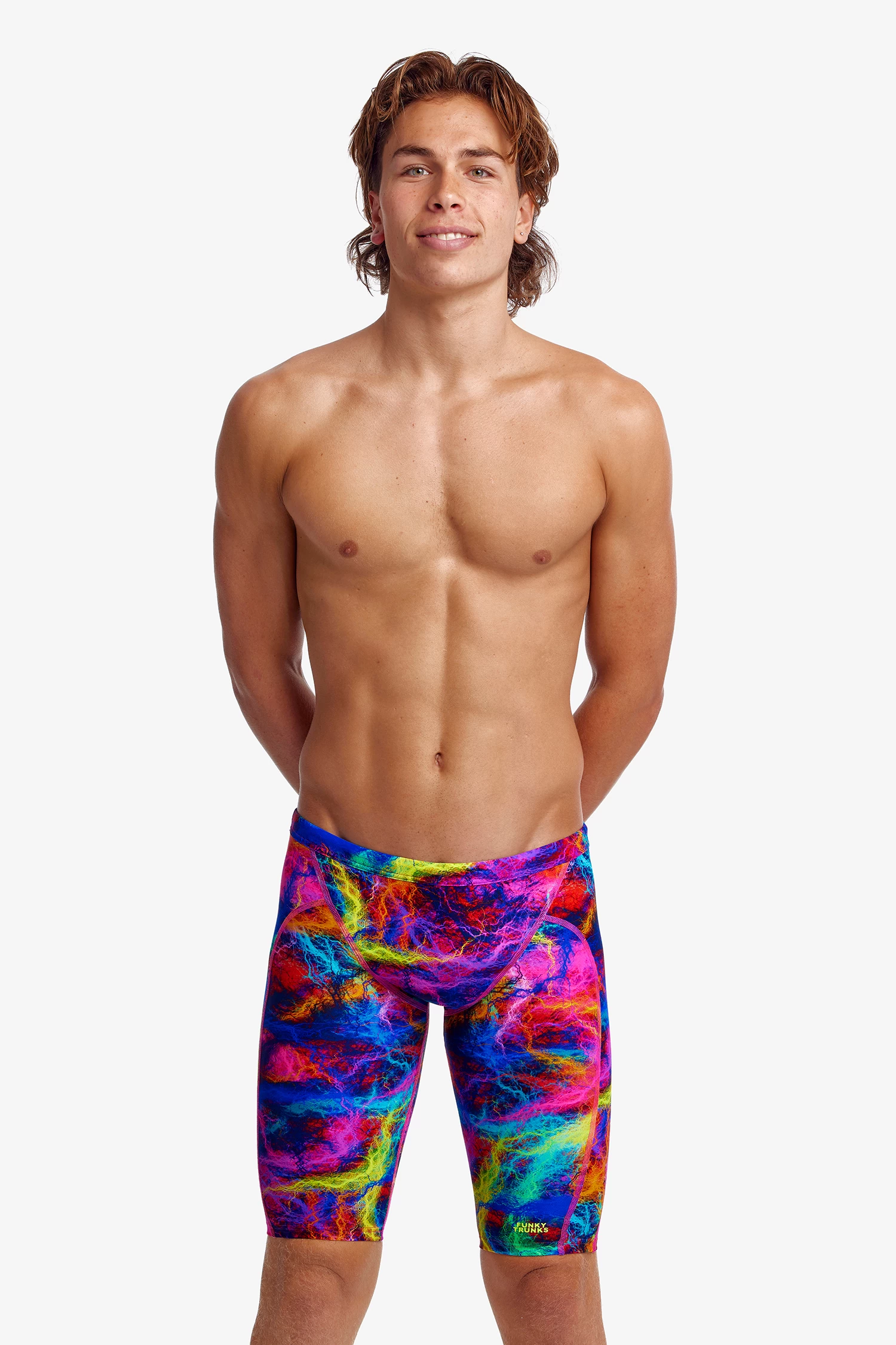 Funky Trunks Men’s Training Jammers Solar Flares 1 Funky Trunks Men’s Training Jammers Solar Flares