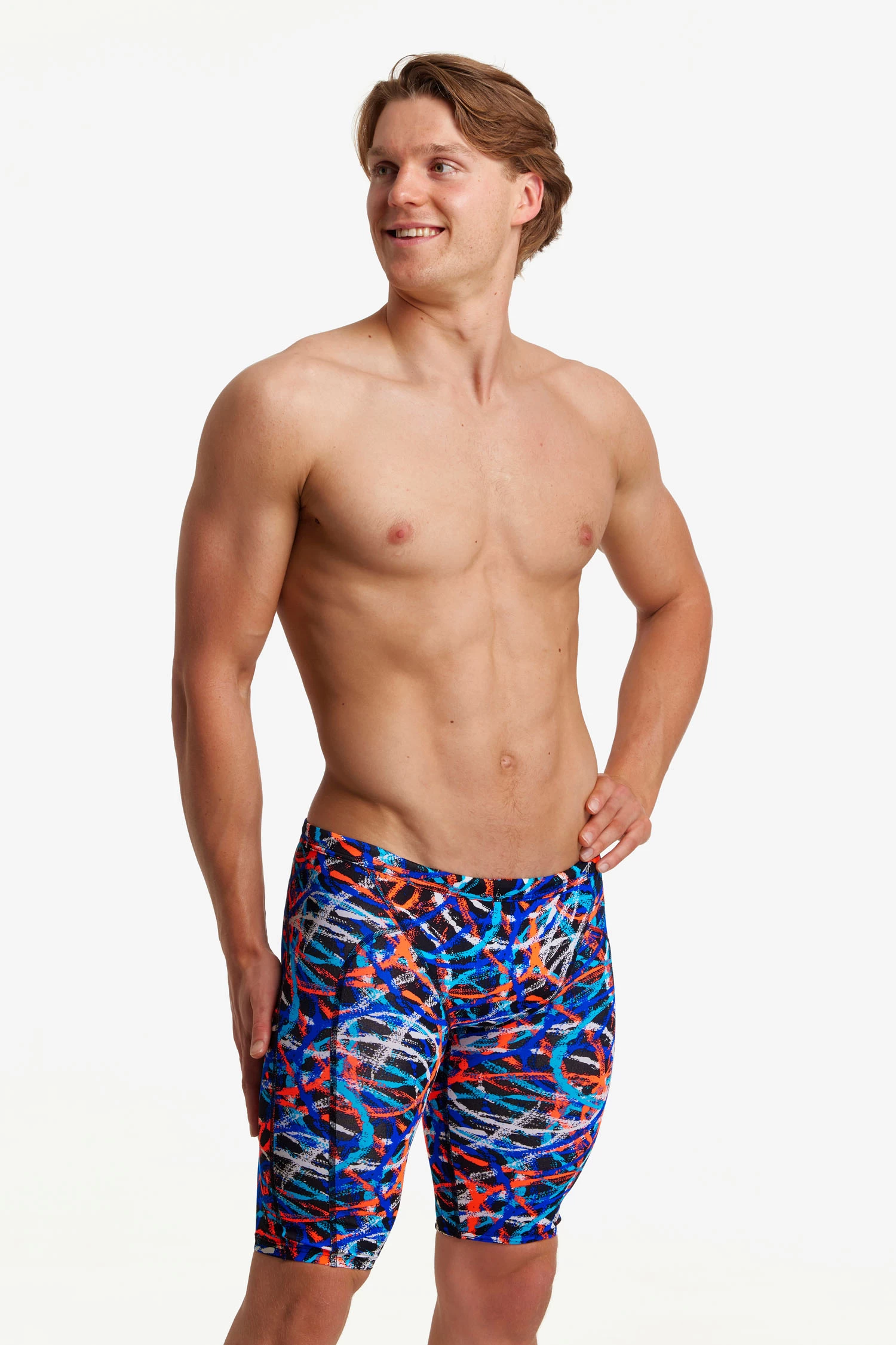Funky Trunks Men’s Training Jammers Spin Doctor 1 Funky Trunks Men’s Training Jammers Spin Doctor