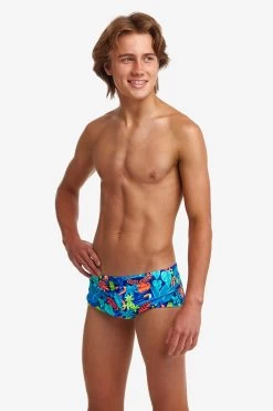Funky Trunks Boy’s Sidewinder Trunks Slothed -Lingerie Store FTS010B SLOTHED 09