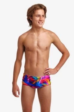 Funky Trunks Boy’s Sidewinder Trunks Solar Flares -Lingerie Store FTS010B SOLAR FLARES 15
