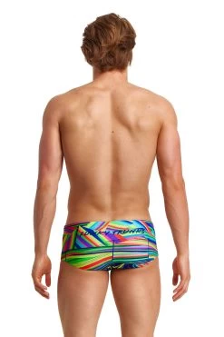 Funky Trunks Men’s Sidewinder Trunks Land Lines 7 Funky Trunks Men’s Sidewinder Trunks Land Lines -Lingerie Store FTS010M LAND LINES 3