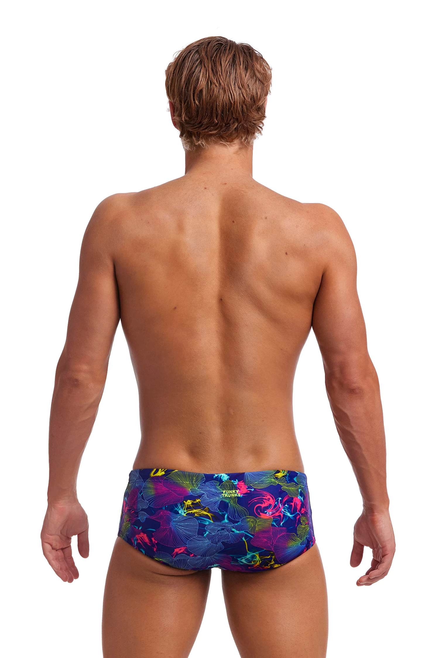 Funky Trunks Men’s Sidewinder Trunks Oyster Saucy 2 Funky Trunks Men’s Sidewinder Trunks Oyster Saucy - Image 2