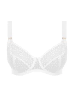 FREYA Starlight Side Support Bra - White 9 FREYA Starlight Side Support Bra - White -Lingerie Store aa5201 whe cut freya lingerie starlight white underwired hero balcony side support bra