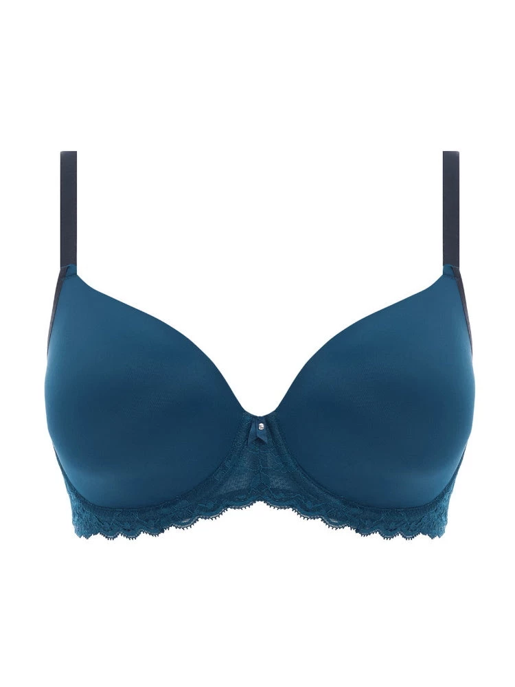 FREYA Offbeat Moulded Demi T-Shirt Bra - Poseidon 4 FREYA Offbeat Moulded Demi T-Shirt Bra - Poseidon - Image 4