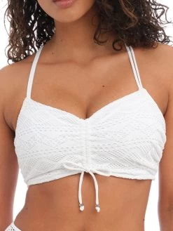 FREYA Sundance Bralette Bikini Top - White