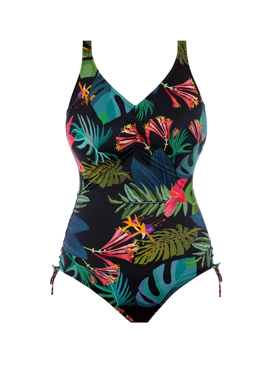 FANTASIE Monteverde V-Neck Swimsuit - Black 4 FANTASIE Monteverde V-Neck Swimsuit - Black - Image 4