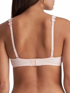 MARIE JO Avero Non Padded Full Cup Seamless Bra - Pearly Pink -Lingerie Store braforme mariejo avero 0100410 pep b