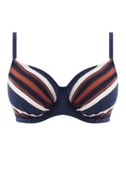 FANTASIE Ocean Cove Full Cup Bikini Top - Deep Sea -Lingerie Store braforme swim fantasie 503401 dea plain