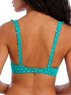 FREYA Jewel Cove High Apex Bikini Top - Marine -Lingerie Store braforme swim freya jewel 20cove 7230 mar back1