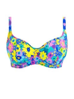 FREYA Garden Disco Sweetheart Bikini Top - Multi -Lingerie Store braforme swimwear freya garden 20disco 204303 mui plain