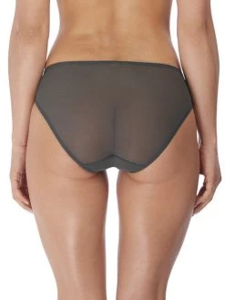 Wacoal Embrace Lace Bikini Brief -Lingerie Store braforme wa064391 076 wacoal lingerie embrace lace ebony with shifting sand bikini brief b