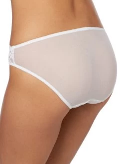 Wacoal Embrace Lace Bikini Brief -Lingerie Store braforme wa064391 135 wacoal lingerie embrace lace delicious white bikini brief s