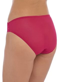Wacoal Embrace Lace Bikini Brief -Lingerie Store braforme wa064391 615 wacoal lingerie embrace lace red bikini brief b